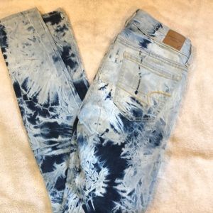 American eagle super stretch size 2 jeans for girls